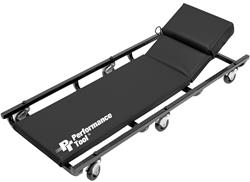 Performance Tool 40 in. Padded Creeper with 6 Casters