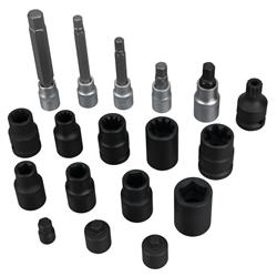 Performance Tool 18-Piece Brake Caliper Socket Sets W86025