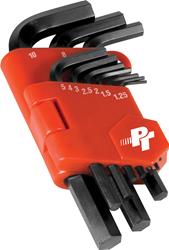 Performance Tool 10-Piece Metric Hex Key Wrench Sets W86100