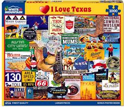 I Love Texas Puzzle 1284PZ