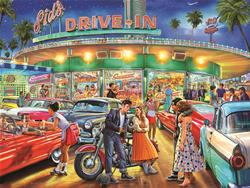 American Drive-In Jigsaw Puzzle