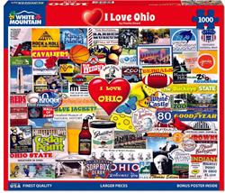 I Love Ohio Puzzle 1544PZ