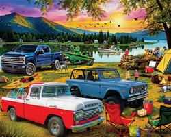 Family Day at the Lake Jigsaw Puzzle 2112PZ