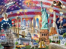 Beautiful USA Jigsaw Puzzle 2239PZ