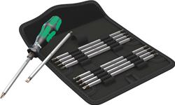Wera Tools Kraftform Kompakt Screwdriver with Bits 05002990001