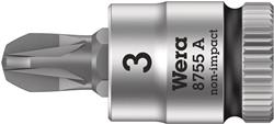 Wera Tools 8755 A Pozidriv Zyklop Drive Bits 05003355001