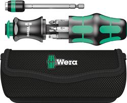 Wera Tools Kraftform Kompakt Screwdriver with Bits 05051024001