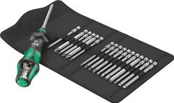 Wera Tools Kraftform Kompakt Turbo Screwdriver with Bits