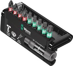 Wera Tools Impaktor Bit-Check Drive Bit Sets 05057682001