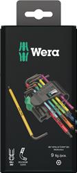 Wera Tools 967 SPKL Torx BO Multi-Color L-Key Wrench Sets 05073599001