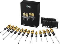 Wera Tools Kraftform Plus 900 Series Black Point Tip Screwdrivers