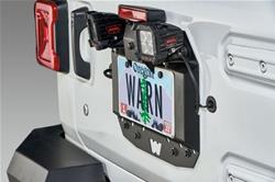 Warn Spare Tire Carrier Delete Plates 104070