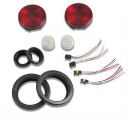 Warrior Products Steel LED Taillights for 2007-2017 WRANGLER - 2917