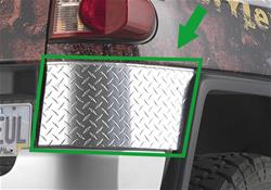 Warrior Products Rear Corner Guards for 2007-2014 FJ CRUISER - 3915
