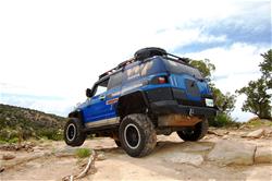 Warrior Products Steel LED Taillights for 2007-2014 FJ CRUISER - 3965-RAW
