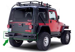 Warrior Products Double Tube Bumpers for 1997-2006 WRANGLER - 50010