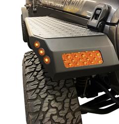 Warrior Products Front Diamond Plate Tube Fenders for 2018-2021 WRANGLER - 6314