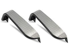Warrior Products Diamond Plate Tube Fender Flares for 2007-2017 WRANGLER, 2018 WRANGLER JK - 7315