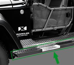 Warrior Products Rock Bars for 2007-2017 WRANGLER, 2018 WRANGLER JK - 7440
