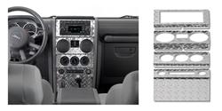 Warrior Products Center Dash Panel Overlay Kits for 2007-2008 WRANGLER - 90401