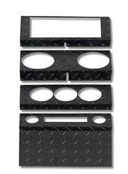Warrior Products Center Dash Panel Overlay Kits for 2007-2008 WRANGLER - 90402PC