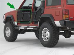 Warrior Products Adventure Tube Doors for 1997-2001 CHEROKEE - 90851