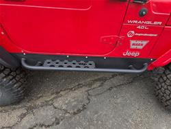 Warrior Products MOD Series Rock Sliders with Step Bar for 1997-2006 WRANGLER - 90996