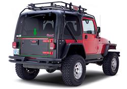 Warrior Products Tailgate Body Protectors for 1997-2006 WRANGLER - 909DPC