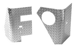 Warrior Products Rear Corner Guards for 1997-2006 WRANGLER - 916AX