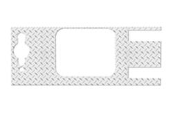 Warrior Products Tailgate Body Protectors for 2007-2017 WRANGLER - 920D-1