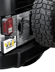 Warrior Products Tailgate Body Protectors for 2007-2017 WRANGLER - 920D-4