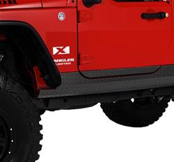 Warrior Products Sideplate Rocker Panel Covers for 2007-2017 WRANGLER, 2018 WRANGLER JK - 921EPC
