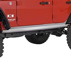 Warrior Products Sideplate Rocker Panel Covers for 2007-2017 WRANGLER, 2018 WRANGLER JK - 922PA