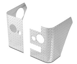 Warrior Products Rear Corner Guards for 2004-2006 WRANGLER - 925A