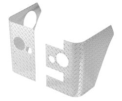 Warrior Products Rear Corner Guards for 2007-2017 WRANGLER, 2018 WRANGLER JK - 926A