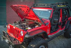 Warrior Products HoodLift Struts for 2007-2018 WRANGLER - HL 93111