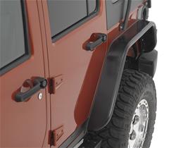 Warrior Products Tube Fender Flares for 2007-2017 WRANGLER, 2018 WRANGLER JK - S7312