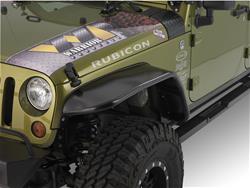 Warrior Products Tube Fender Flares for 2007-2017 WRANGLER, 2018 WRANGLER JK - S7314