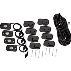 Westin LED Rock Light Kits for 2007-2025 WRANGLER, 2018 WRANGLER JK - 09-80015