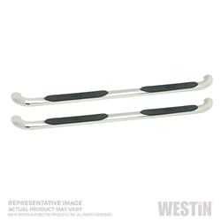 Westin Platinum Series Oval Step Bars for 2019-2025 SIERRA 1500, SILVERADO 1500 - 21-4120