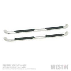 Westin Platinum Series Oval Step Bars for 2019-2025 SIERRA 1500, SILVERADO 1500 - 21-4130