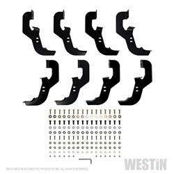 Westin Pro Traxx 5 Oval Nerf Step Bars for 2019-2025 SIERRA 1500, SILVERADO 1500 - 21-534680
