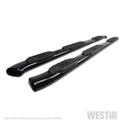 Westin Pro Traxx 5 Wheel-to-Wheel Oval Step Bars for 2019-2024 SIERRA 1500, 2021-2024 SILVERADO 1500 - 21-534715