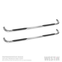 Westin E-Series Step Bars for 2019-2025 SIERRA 1500, SILVERADO 1500 - 23-4120