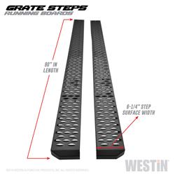 Westin Grate Steps Running Boards 27-74745