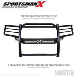 Westin Sportsman X Grille Guards for 2014-2024 4RUNNER - 40-33825