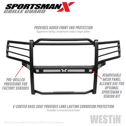 Westin Sportsman X Grille Guards for 2019-2024 1500 - 40-33975