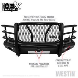 Westin HDX Bandit Front Bumpers for 2011-2014 SILVERADO 2500 HD, SILVERADO 3500 HD - 58-31145