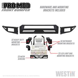 Westin Pro-Mod Front Bumpers for 2017-2022 F-250 SUPER DUTY, F-350 SUPER DUTY - 58-41175