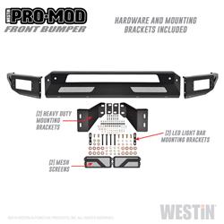 Westin Pro-Mod Front Bumpers 58-41195